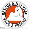 Maltese Decal