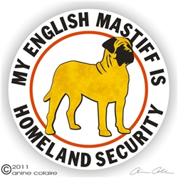 Mastiff Decal