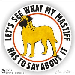 Mastiff Decal