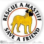 Mastiff Decal