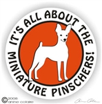 Miniature Pinscher Decal