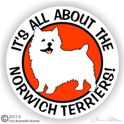 Norwich Terrier Decal