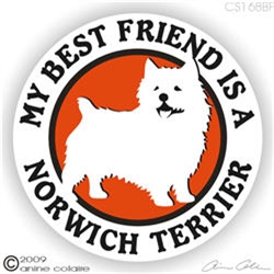 Norwich Terrier Decal
