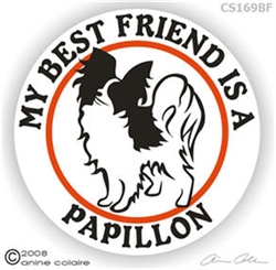 Papillon Decal