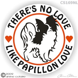 Papillon Decal