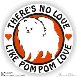 Pomeranian Decal