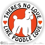 Poodle Decal