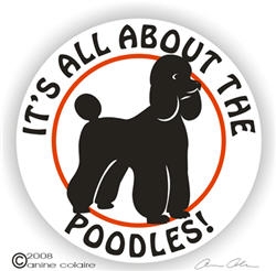 Poodle Decal