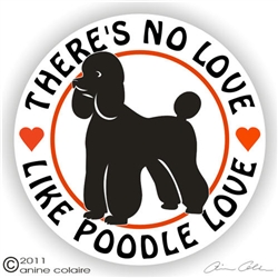 Poodle Decal