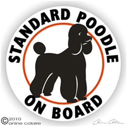 Poodle Decal