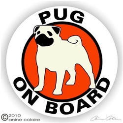 Pug Decal