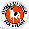 Rat Terrier Decal