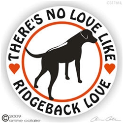 Rhodesian Ridgeback Decal