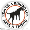 Rhodesian Ridgeback Decal