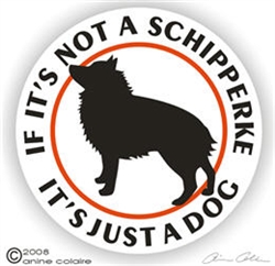 Schipperke Decal