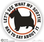 Scottish Terrier Decal