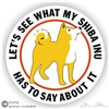 Shiba Inu Decal