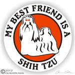 Shih Tzu Decal