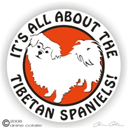 Tibetan Spaniel Decal