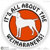 Weimaraner Decal