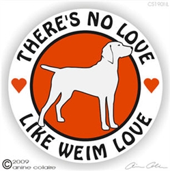 Weimaraner Decal