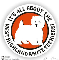 Westie Decal