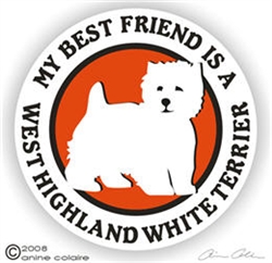 Westie Decal