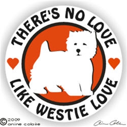 Westie Decal