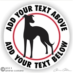 Whippet Decal