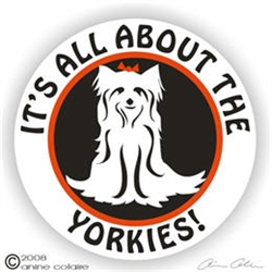 Yorkie Decal