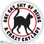 Abyssinian Cat Decal