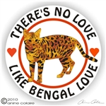 Bengal Cat Decal