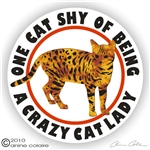 Bengal Cat Decal