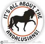 Andalusian Horse Decal