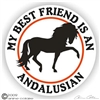 Andalusian Horse Decal