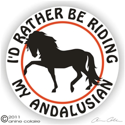 Andalusian Horse Decal