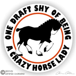 Clydesdale Vinyl Decal