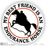 Endurance Horse Trailer Decal