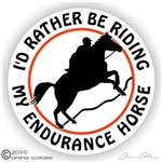 Endurance Horse Trailer Decal