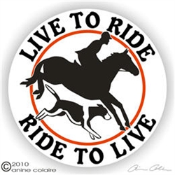 Foxhunt Horse Trailer Decal