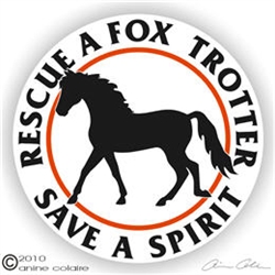 Fox Trotter Decal