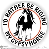 Gypsy Horse Trailer Decal