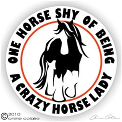 Gypsy Horse Trailer Decal