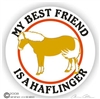 Haflinger Vinyl Decal