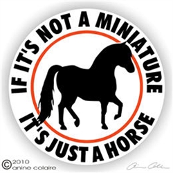 Miniature Horse Vinyl Decal