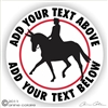 Dressage Mule Decal