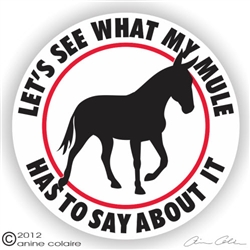 Mule Gaited Decal