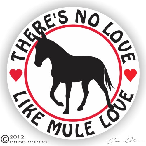 Mule Gaited Decals & Stickers â€“ NickerStickers