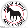 Mule Gaited Decal