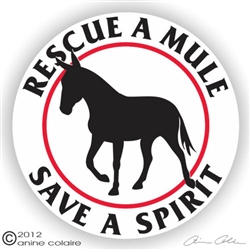 Mule Gaited Decal